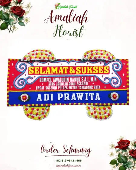 Papan Bunga Ucapan Selamat Wismakerta